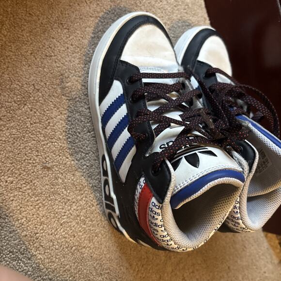 adidas Other - adidas Kids Top Ten RB White Black Size 13 1/2 Kids